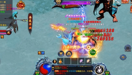 999传奇开服玩家野外遇BOSS攻略